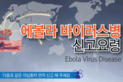 에볼라바이러스병 신고요령(포스터) 사진8