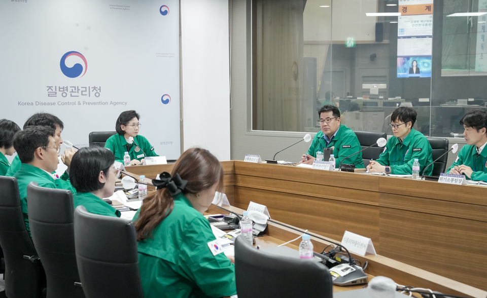 질병관리청(청장 지영미)이 2024 감염병 재난대응 안전한국훈련에서 토론훈련에 참여하고 있다.