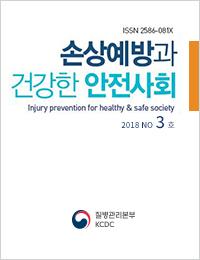 손상예방과 건강한 안전사회 2018년 3호 표지