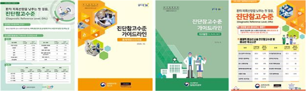 국가진단참고수준 가이드라인 표지 이미지