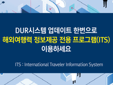 해외여행력 정보제공 전용 프로그램(ITS) 사진6