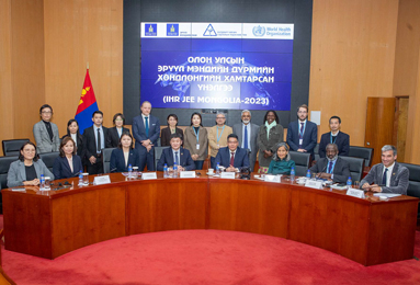 KDCA provided a technical expert for Mongolia's JEE(Joint External Evaluation)